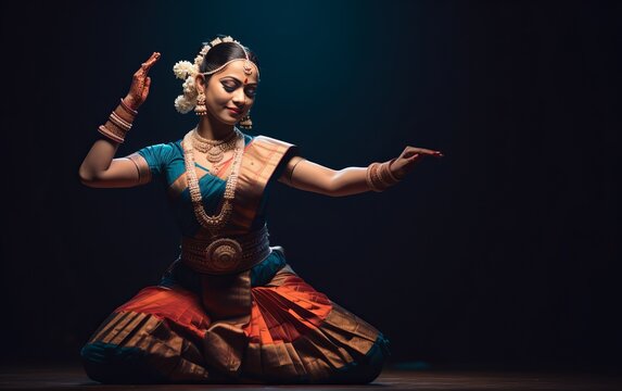 Women performing the joyful Domkach folk dance.