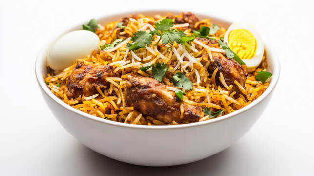 Flavorful Hyderabadi Biryani, a culinary delight on the Hyderabad City Page."
