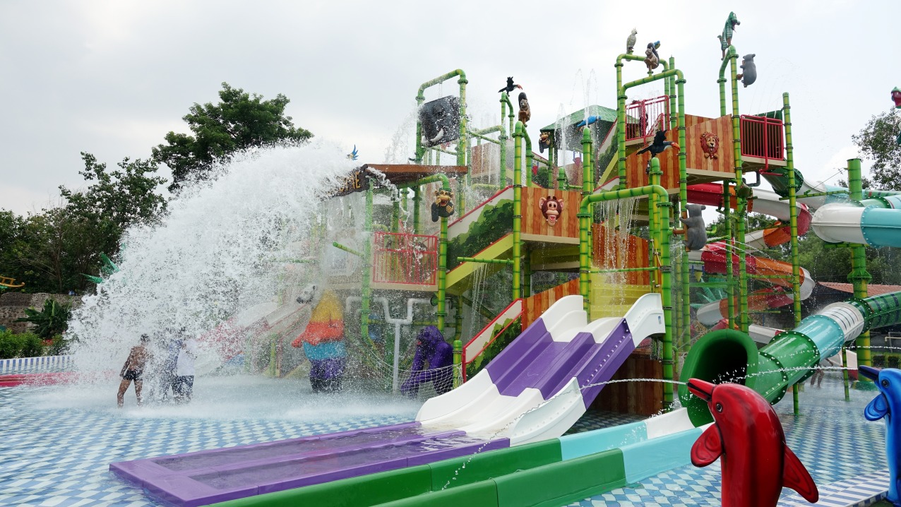 Fun N Food Village Gurugram water slides and amusement