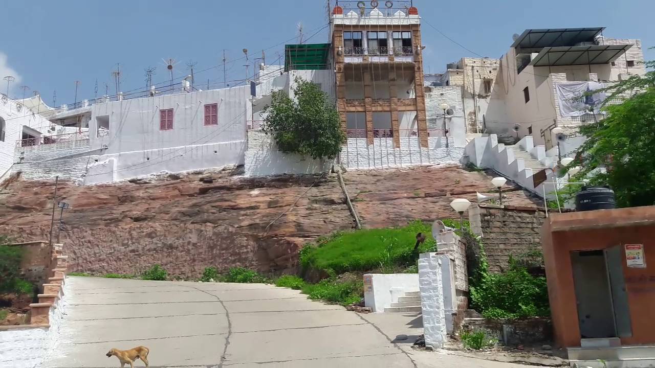 Scenic Ganesh Temple on Ratanada Hills, Jodhpur.