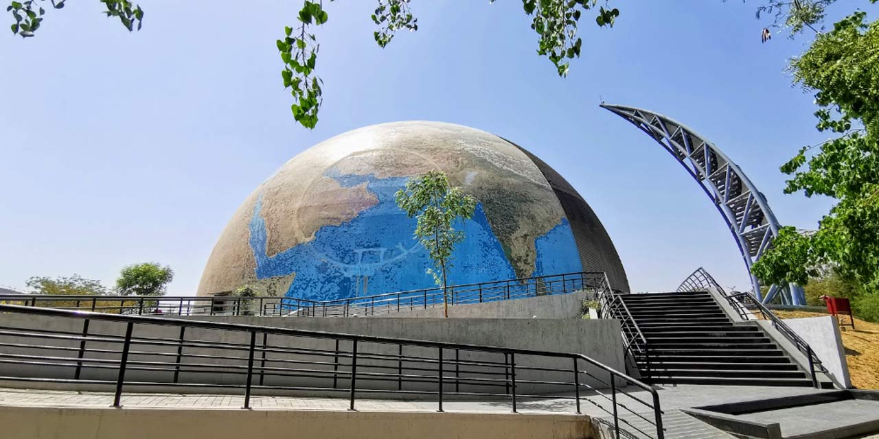 Interactive exhibits at Gujarat Science City Ahmedabad