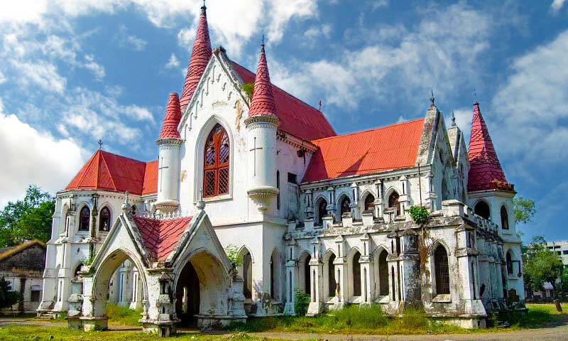 White Church Indore, colonial-era place to visit with beautiful architecture