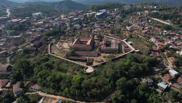 Madikeri Fort, a historic place to visit in Coorg with colonial-era architecture.