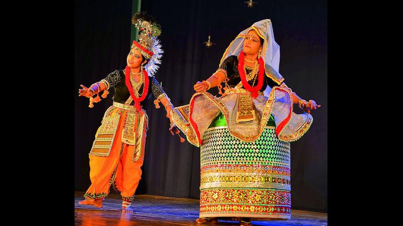 Manipuri classical dance from North East India