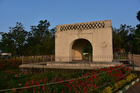 Coorg City Page highlights sunset views from Raja's Seat overlooking misty valleys