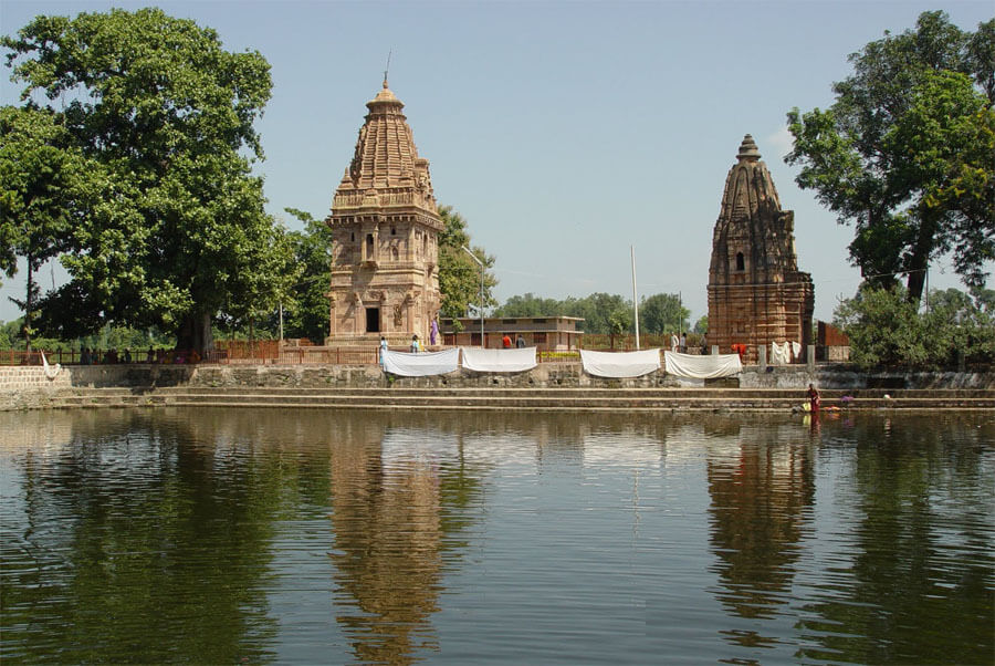 Ancient Mahamaya Temple and ruins in Ratanpur, Chhattisgarh.