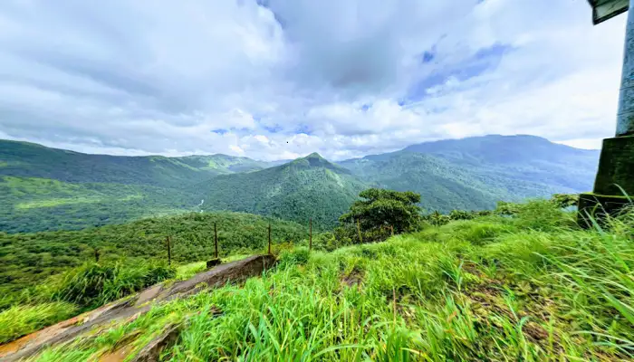Sakleshpur, a misty hill station with coffee estates near Coorg.