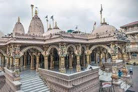Ornate Swaminarayan Temple Kalupur Ahmedabad