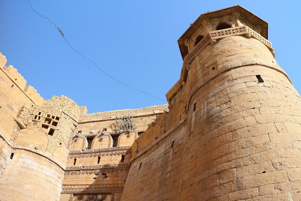 Historic Surya Gate entrance of Jaisalmer Fort