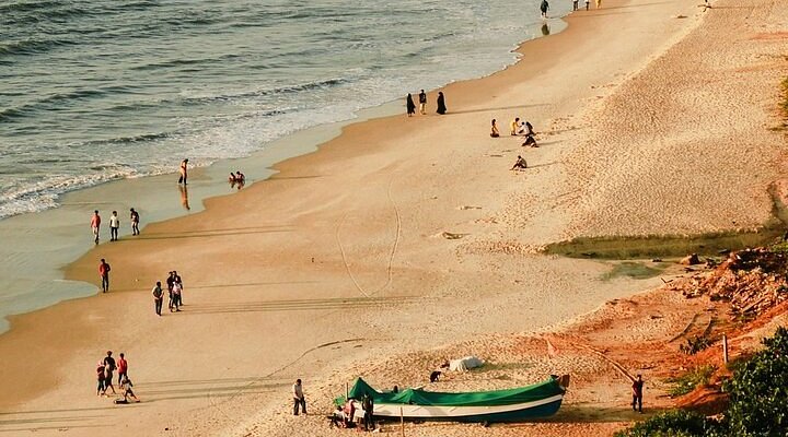 Tannirbhavi Beach, a peaceful place to visit in Mangaluru by ferry.