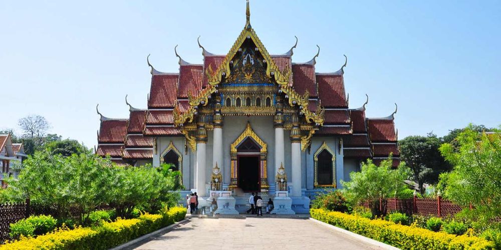 Thai Monastery, a golden-roofed Buddhist place to visit in Gaya