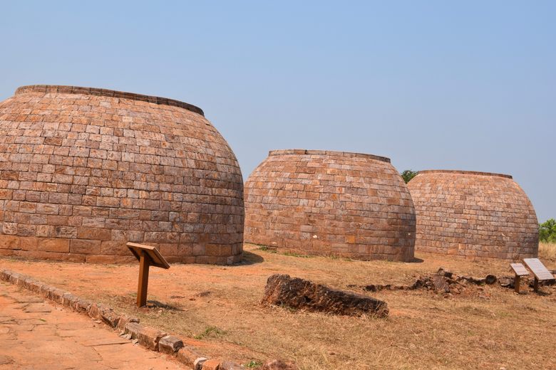 Ancient Buddhist ruins at Thotlakonda, a historical gem on our city page Visakhapatnam.