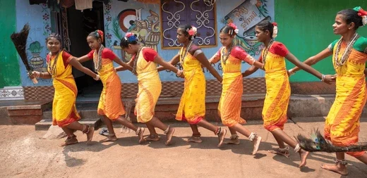 Traditional Toda tribe dance in Nilgiris