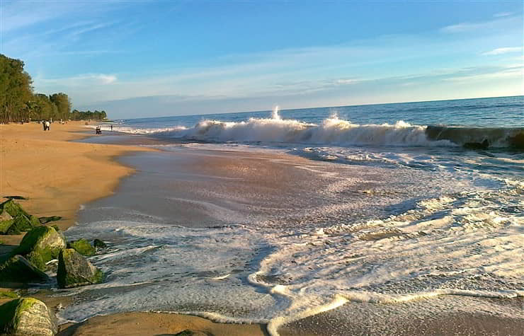 Vibrant Panambur Beach on Mangaluru City Page, famous for water sports