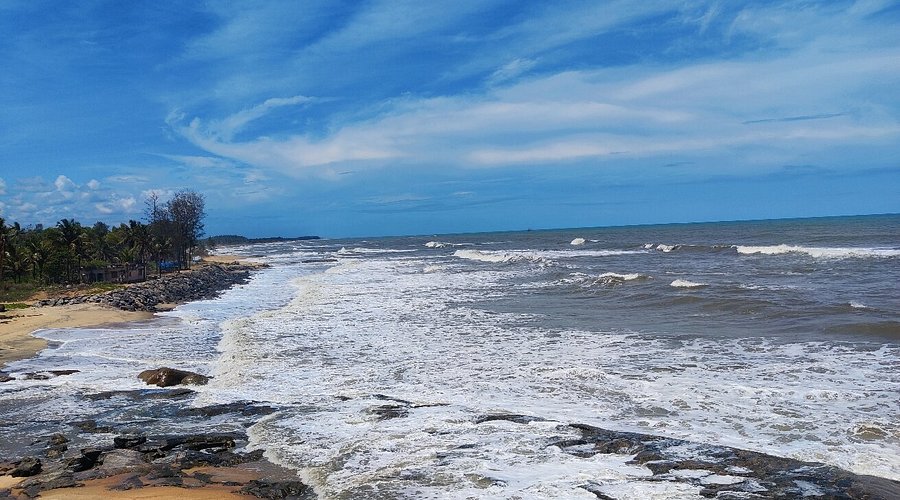 Ullal Beach, a serene place to visit in Mangaluru for long walks.