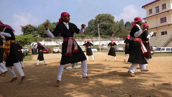 Our Coorg City Page highlights women dancing Ummatt-aat in traditional attire