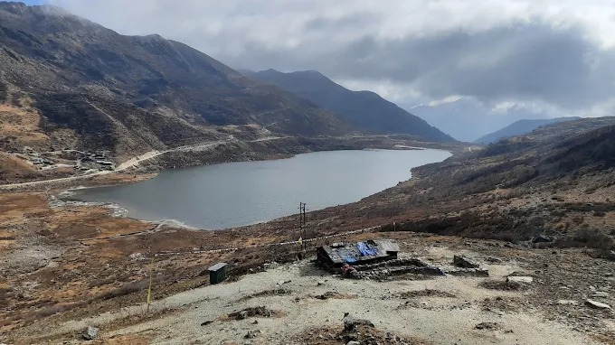 he lake changes color with the seasons and is considered sacred by locals.