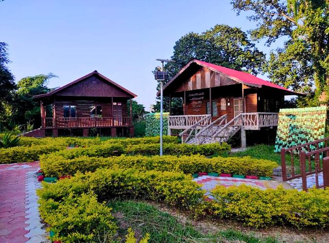 It is a place near bamura hill range near Agartala.