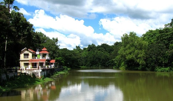 A very pretty lake ideal for boating and picnic in Agartala.
