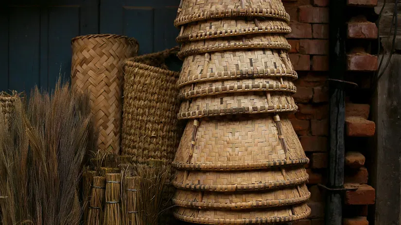 Agartala is popular for all such kinds of items like bamboo basket, decorative piece etc