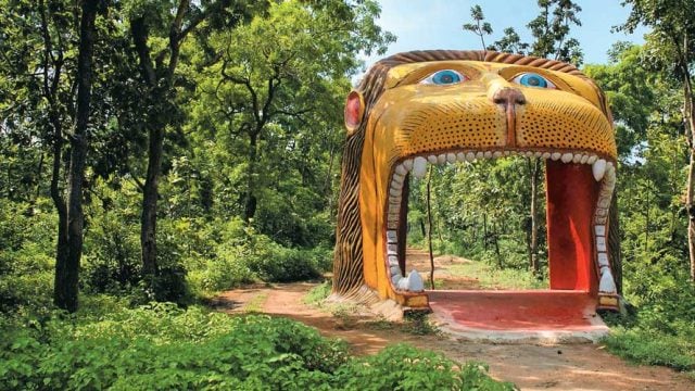 Barnawapara Wildlife Sanctuary near Raipur, home to tigers and leopards