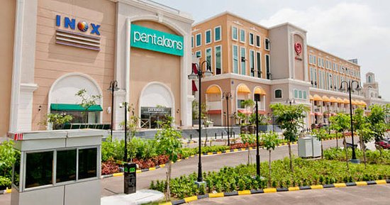 Bustling City Center Mall in Raipur for shopping, dining, and entertainment.