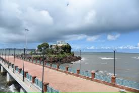 Scenic Dona Paula viewpoint near Panaji