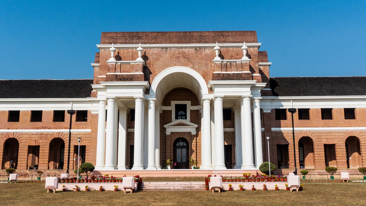 Colonial architecture of Forest Research Institute in Dehradun