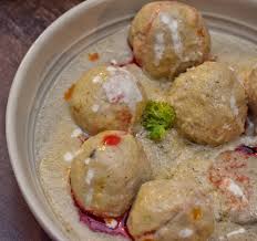 Gustaba, Kashmiri meatball curry in Srinagar, Kashmir