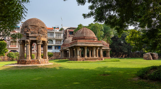 Bohemian Hauz Khas Village - among coolest places to visit in Delhi combining medieval ruins with modern cafes.