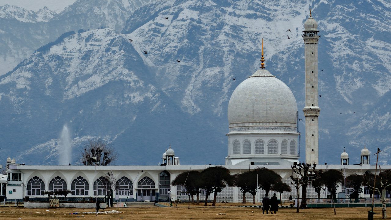 Hazratbal Shrine, Srinagar, Jammu and Kashmir