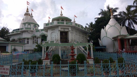 Peaceful ISKCON Temple, among the spiritual places to visit in Bhubaneswar