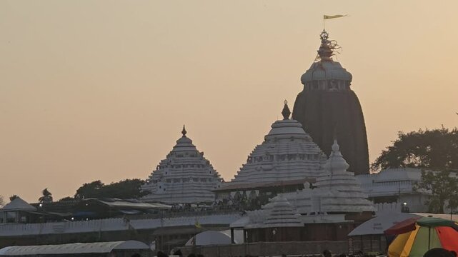Iconic Jagannath Temple in Puri, one of the most sacred places to visit near Bhubaneswar for spiritual pilgrims.