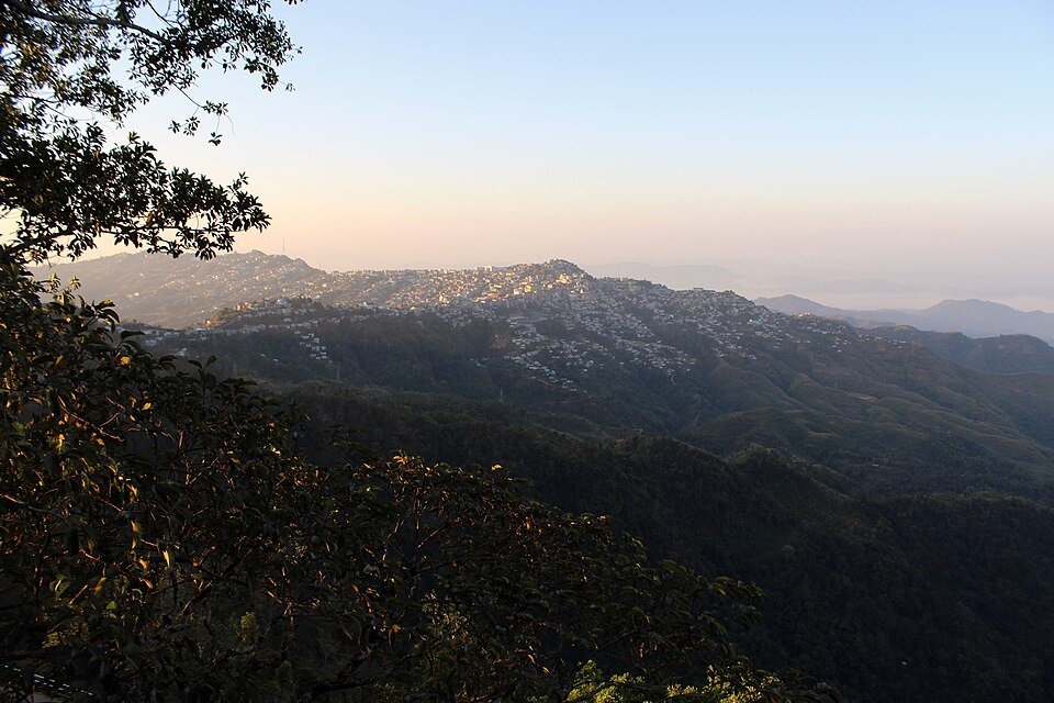 A very famous viewpoint in Lunglei