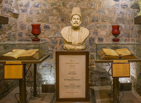 Restored Mirza Ghalib Haveli - key place to visit in Delhi for Urdu poetry lovers in Chandni Chowk