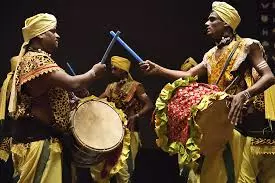 Dynamic Oggu Katha performance, a traditional Telangana folk art from Warangal.