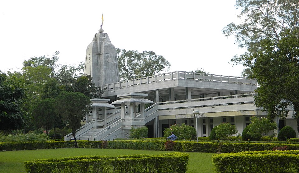 A beautiful white marbled temple in Dibrugarh