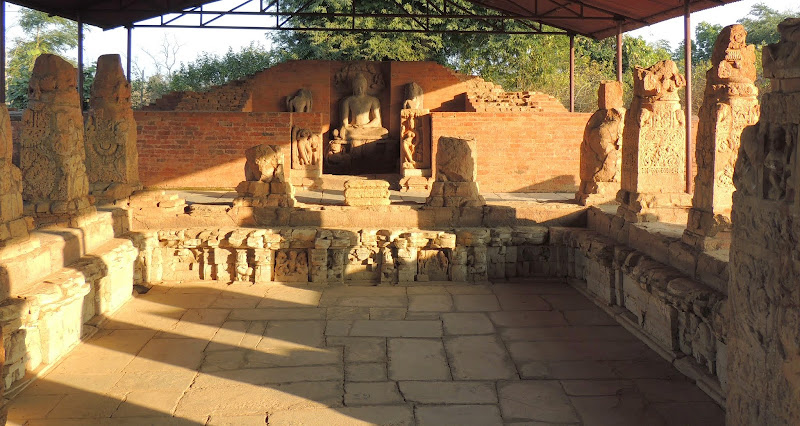 UNESCO-nominated Sirpur heritage site near Raipur with ancient Buddhist ruins