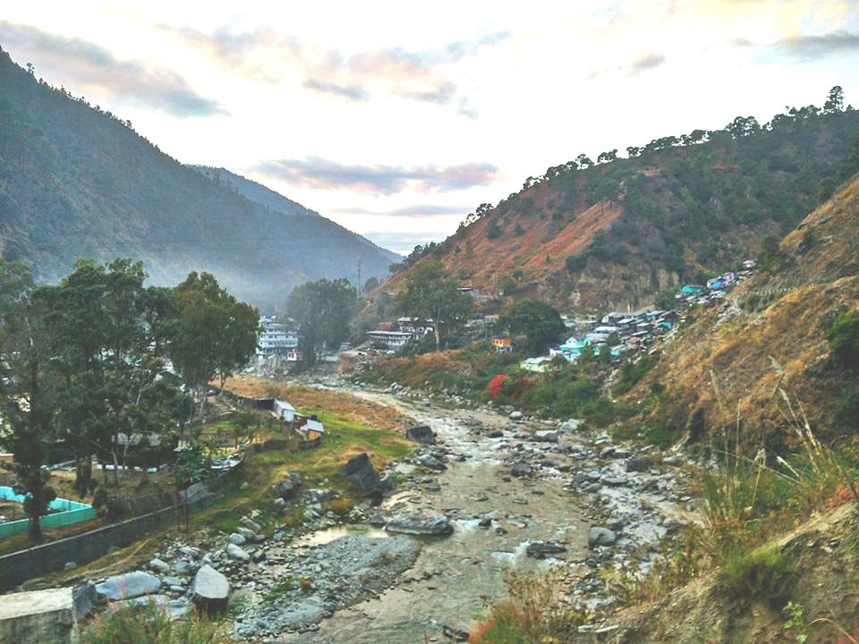 This valley has several waterfalls all around