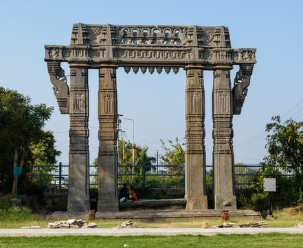 Explore the historic Warangal Fort, one of the best places to visit in Warangal for ancient ruins and grand gateways.