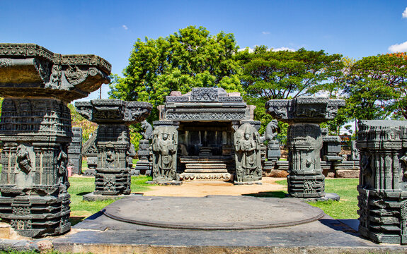 Ancient Warangal Fort ruins, showcasing the grandeur of Kakatiya dynasty architecture.