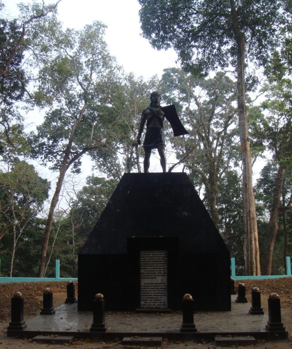 A historical place in at Garo Hills