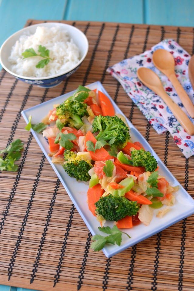 This is also made with mix vegetables and some seasoning