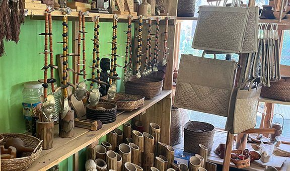 Dimapur is very famous for all kinds of bamboo and cane products