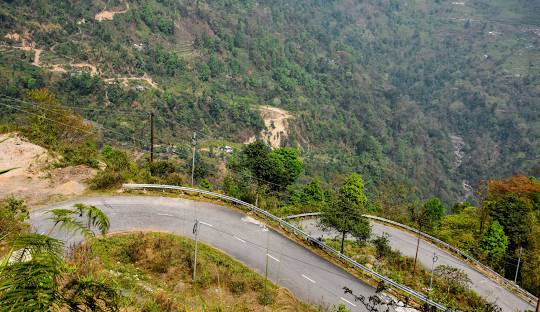 A small village known for its serene view
