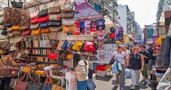 A very famous market of Dimapur where you can find everything