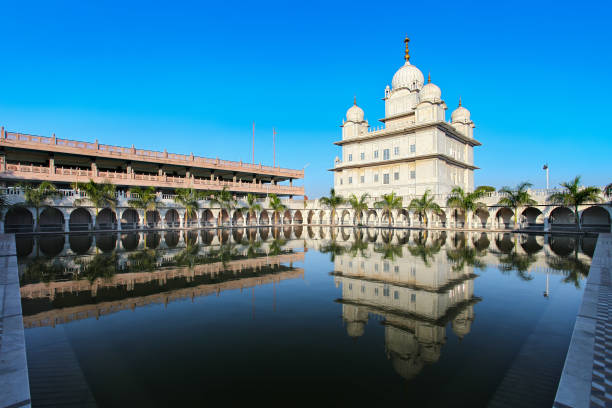 The white domes of Gurudwara Data Bandi Chhod, a spiritual place to visit in Gwalior.