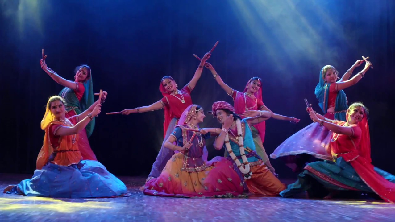 Colorful performance of Ras Leela, depicting the divine dance of Lord Krishna, in Kurukshetra.