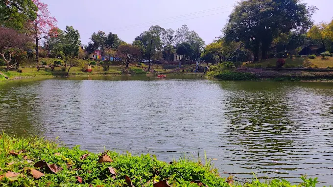 Known for its beautiful lakeside view in Tezpur