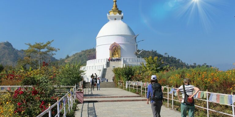 The white structure became the major attraction for tourist